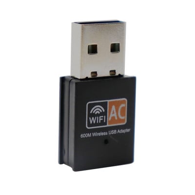 600 Mbps USB WiFi adaptér USB Ethernet WiFi Dongle 5 GHz Lan USB Wi-Fi adaptér PC anténa Wi-Fi prijímač AC bezdrôtová sieťová karta