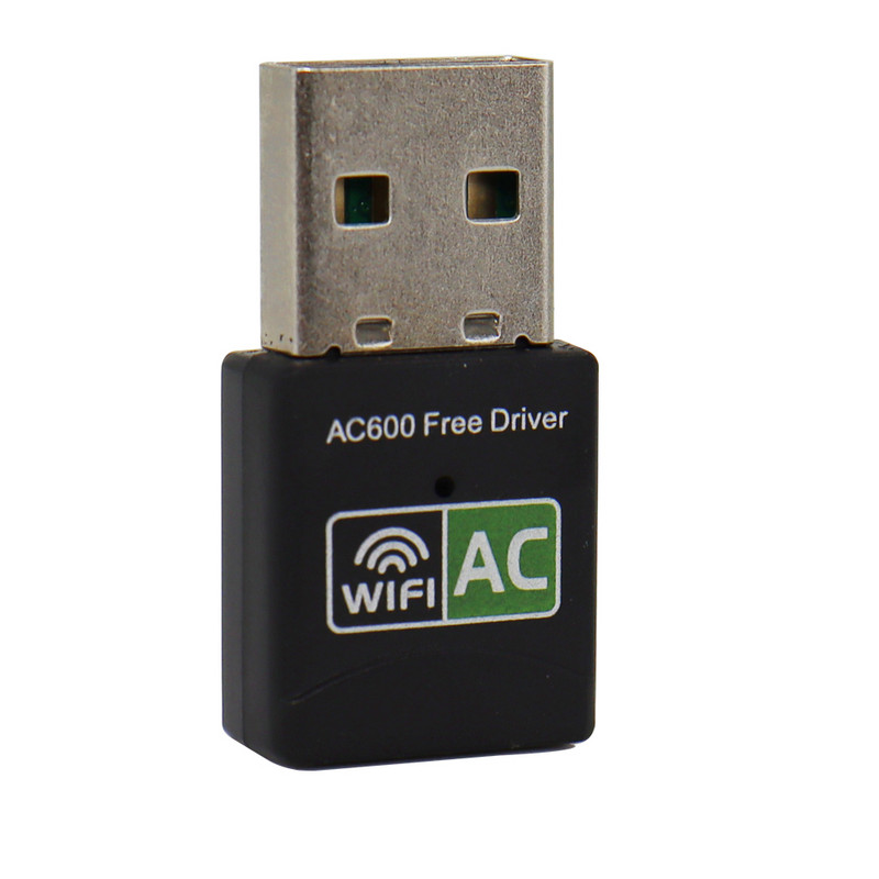 600 Mbps USB WiFi adaptér USB Ethernet WiFi Dongle 5 GHz Lan USB Wi-Fi adaptér PC anténa Wi-Fi prijímač AC bezdrôtová sieťová karta