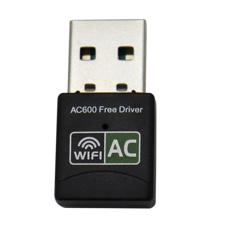 600 Mbps USB WiFi adaptér USB Ethernet WiFi Dongle 5 GHz Lan USB Wi-Fi adaptér PC anténa Wi-Fi prijímač AC bezdrôtová sieťová karta
