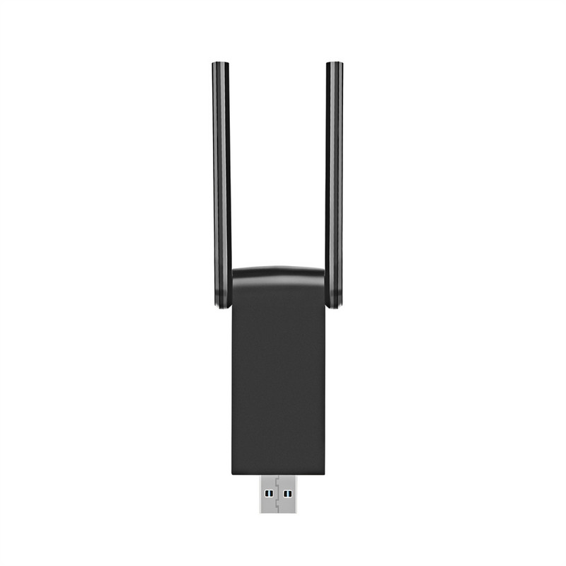 1300Mbps WiFi USB 3.0 adapter 2,4GHz és 5GHz kétsávos Wi-Fi vevő PC asztali laptophoz vezeték nélküli hálózati kártya