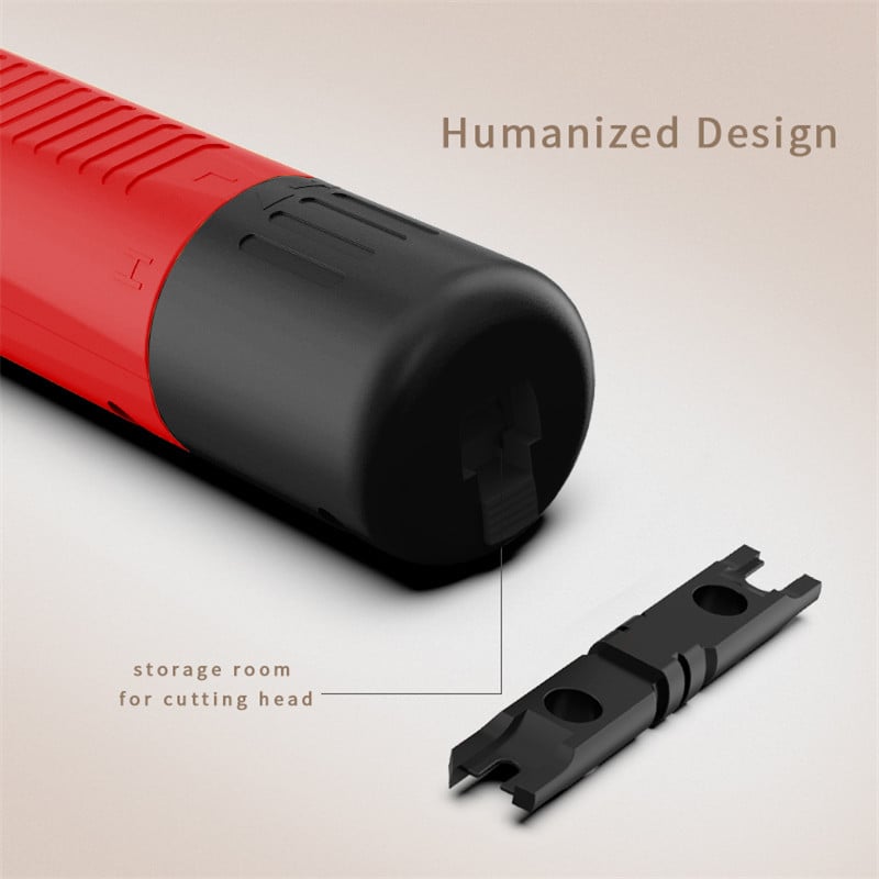 Punch Down Alat, AMPCOM 110 Type keystone jack Alat za udarce Alat za umetanje terminala s pohranom oštrice za Ethernet kabel