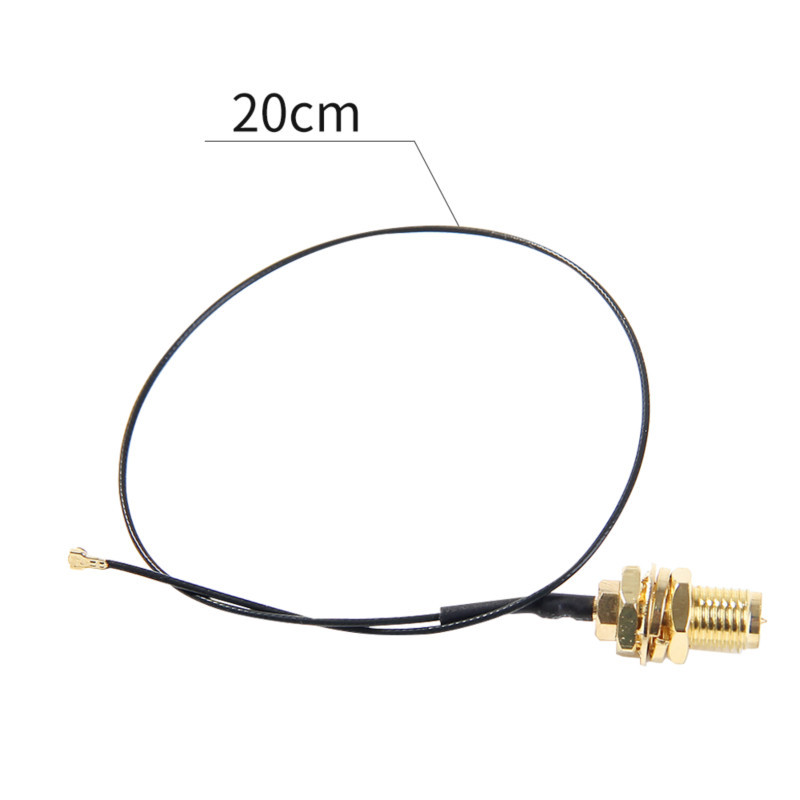 2x8Dbi Dual Band M.2 IPEX MHF4 U.fl 20cm 30cm Cablu la set de antenă WiFi RP-SMA Pigtail pentru card Intel AX210 AX200 9260 9560 NGFF