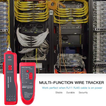 kebidumei Телефон Wire Tracker Tracer Тонер RJ11 RJ45 Cat5 Cat6 Ethernet LAN Мрежов кабел Тестер Детектор Линия Търсене