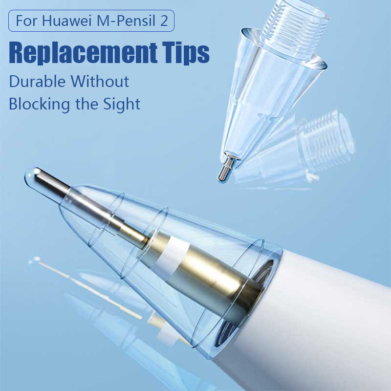2Pcs zamjenska olovka za Huawei M-Pencil 2nd Generation Stylus Pen vrh M-pencil2 Nickal Alloy Nib za Huawei M-Pencil 2nd