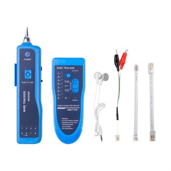 Cat5 Cat6 RJ45 LAN мрежов кабел Тестер Линия Търсене RJ11 Телефон Wire Tracker Tracer UTP STP Diagnose Tone Network Tool Kit Kit