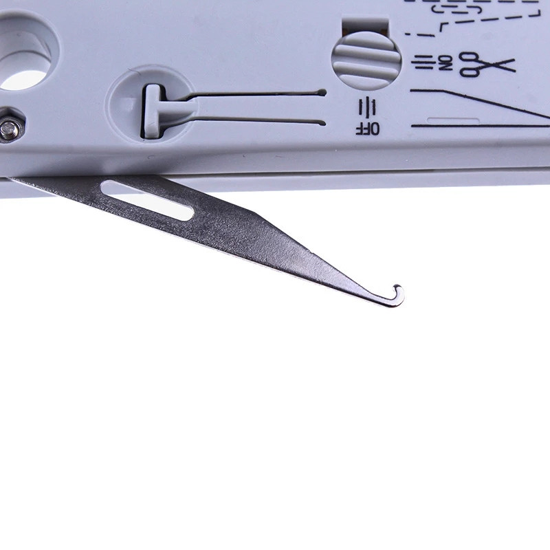 Kit de instrumente de perforare portabil KRONE LSA-Plus, 3 buc., cu senzor pentru cablu telefonic de telecomunicații RJ11, Ethernet, LAN, rețea, Cat5, cablu RJ45