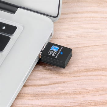 LccKaa Mini Wireless USB Wifi Adapter 802.11N 150/300Mbps Δέκτης USB 2.0 Dongle Κάρτα δικτύου για επιτραπέζιο φορητό υπολογιστή Windows MAC