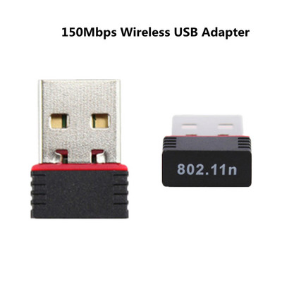 LccKaa Mini Wireless USB Wifi Adapter 802.11N 150/300Mbps USB 2.0 Receiver Dongle hálózati kártya asztali laptophoz Windows MAC