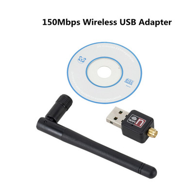 LccKaa Mini Wireless USB Wifi Adapter 802.11N 150/300Mbps USB 2.0 Receiver Dongle hálózati kártya asztali laptophoz Windows MAC