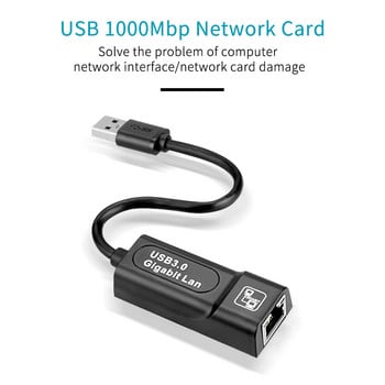 USB 2.0 3.0 USB Typc C Rj45 Lan Ethernet адаптер Мрежова карта към RJ45 Lan Ethernet адаптер за компютър Macbook Windows 10 лаптоп