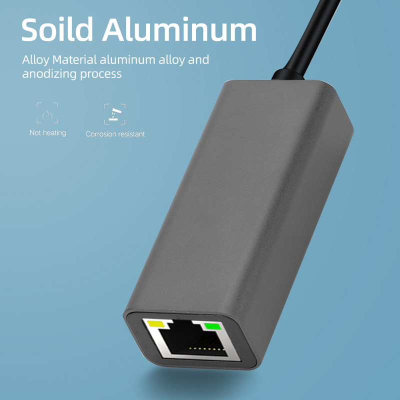 USB 3.0 žičani 10/100/1000Mbps USB Typc C na Rj45 Lan Ethernet adapter Mrežna kartica USB HUB za Nintendo Switch PC Macbook Laptop