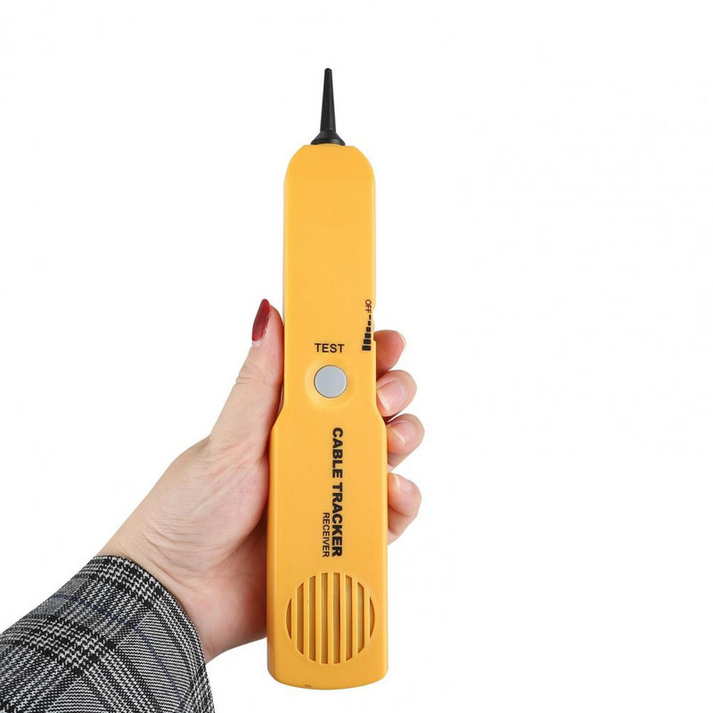 RJ11 kabelių sekimo priemonė, aiškus žymėjimas, profesionalus laidų identifikavimo linijos ieškiklis telefono sistemų tinklo kabelių testeris