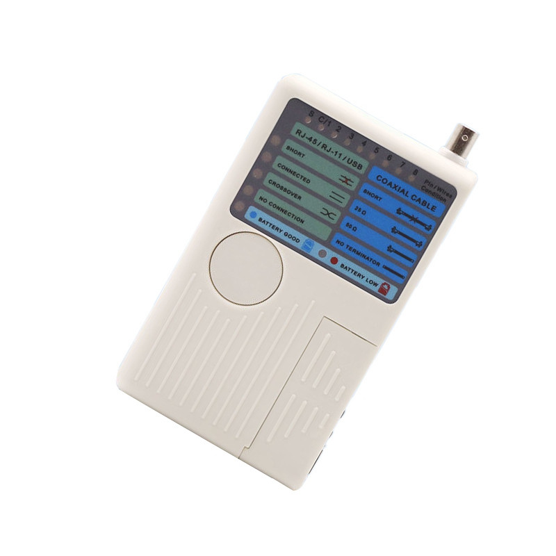 RJ11 RJ45 USB BNC LAN Δοκιμαστής καλωδίων δικτύου Απομακρυσμένος ανιχνευτής καλωδίων LAN 4 σε 1 Εργαλείο γρήγορου ελεγκτή