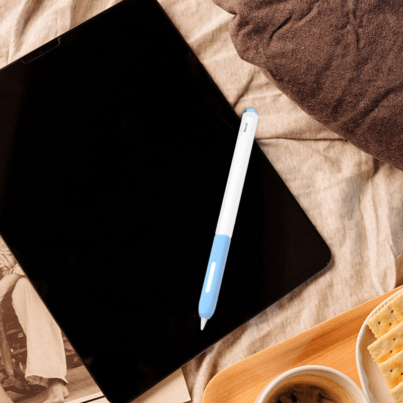 Védő tok Apple Pencil szilikon tolltartó tartóhoz Átlátszó Stylus Tablet érintőtoll hegye karcolás elleni védelem