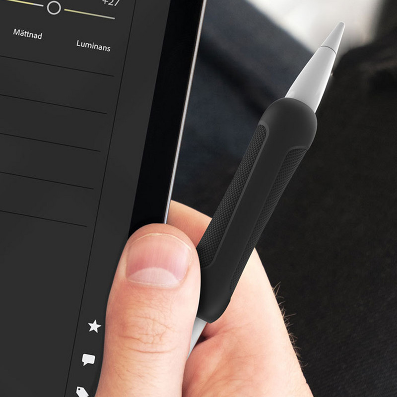 3-dielne ochranné puzdro, nárazuvzdorné, protišmykové, ochranné, proti poškriabaniu, pre Apple iPad Pencil Gen 1/2 Stylus Pen