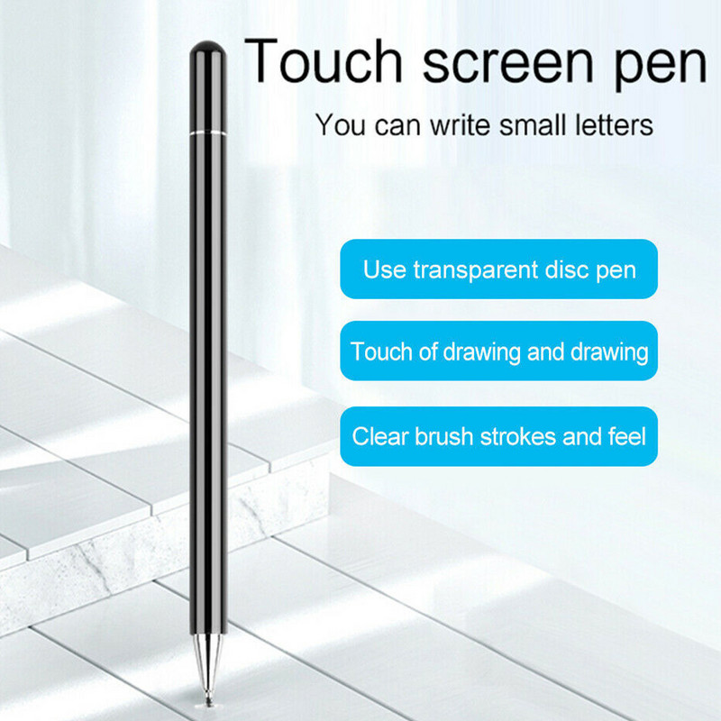 2 u 1 Univerzalna olovka za zaslon osjetljiv na dodir Pametni telefon Tablet Olovka Kapacitivna olovka Izdržljiva olovka za glatko pisanje Zamjenjivi vrh