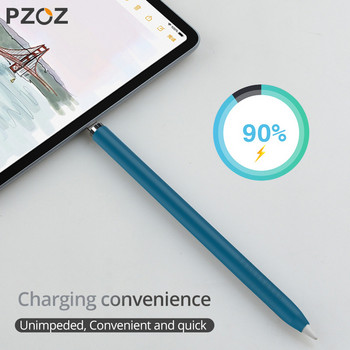 PZOZ For Apple pencil 1 κάλυμμα θήκης Universal Colorful για iPad Αντιολισθητική προστασία σιλικόνης