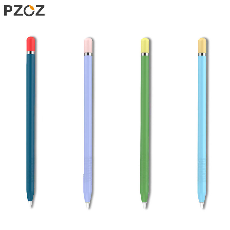 PZOZ Za Apple pencil 1 2 maska Univerzalna Šarena za IPad Pernica Silikon za zaštitu od klizanja