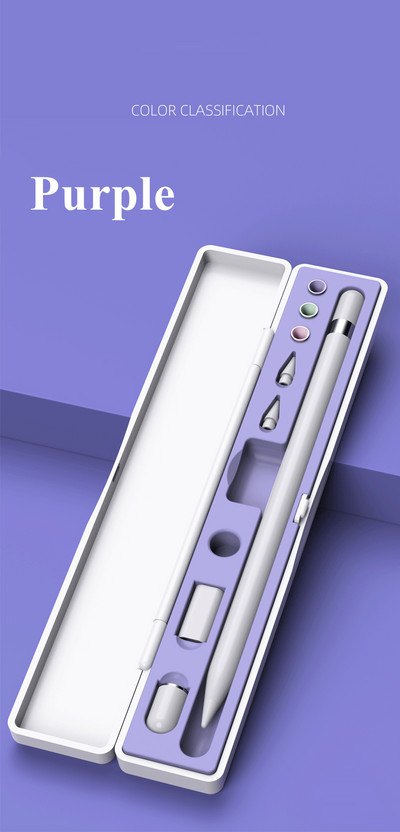 Za Apple Pencil 2 torbica Za Apple Pencil 1nd Gen Storage Box Touch Tablet Pen Dodaci Prijenosna putna torbica s tvrdim koricama