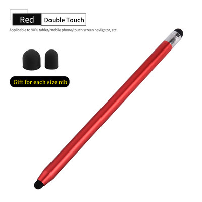 Fém kapacitív toll Huawei Tablet M6 Android Apple Mobiltelefon Univerzális Stylus Szilikon Gumivég iPad Stylushoz