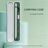 Husă de transport pentru Apple Pencil 2nd Gen și 1st Generatio - Cutie de depozitare cu capac pentru Apple Pencil - Protector pentru creion pentru iPad Pencil
