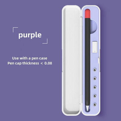 Husă de transport pentru Apple Pencil 2nd Gen și 1st Generatio - Cutie de depozitare cu capac pentru Apple Pencil - Protector pentru creion pentru iPad Pencil