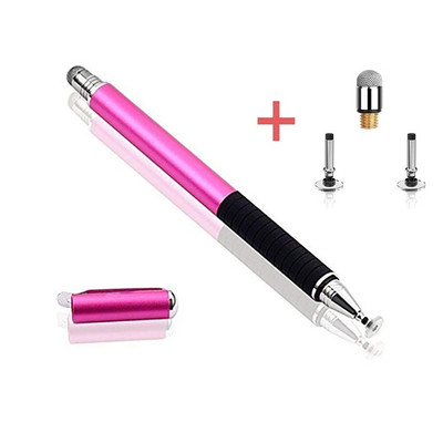 Univerzálne 2 v 1 vláknové stylus pre telefón, tablet, dotykové pero, kreslenie, kapacitná ceruzka na obrazovku pre smartfón, poznámka, inteligentné pero pre Android