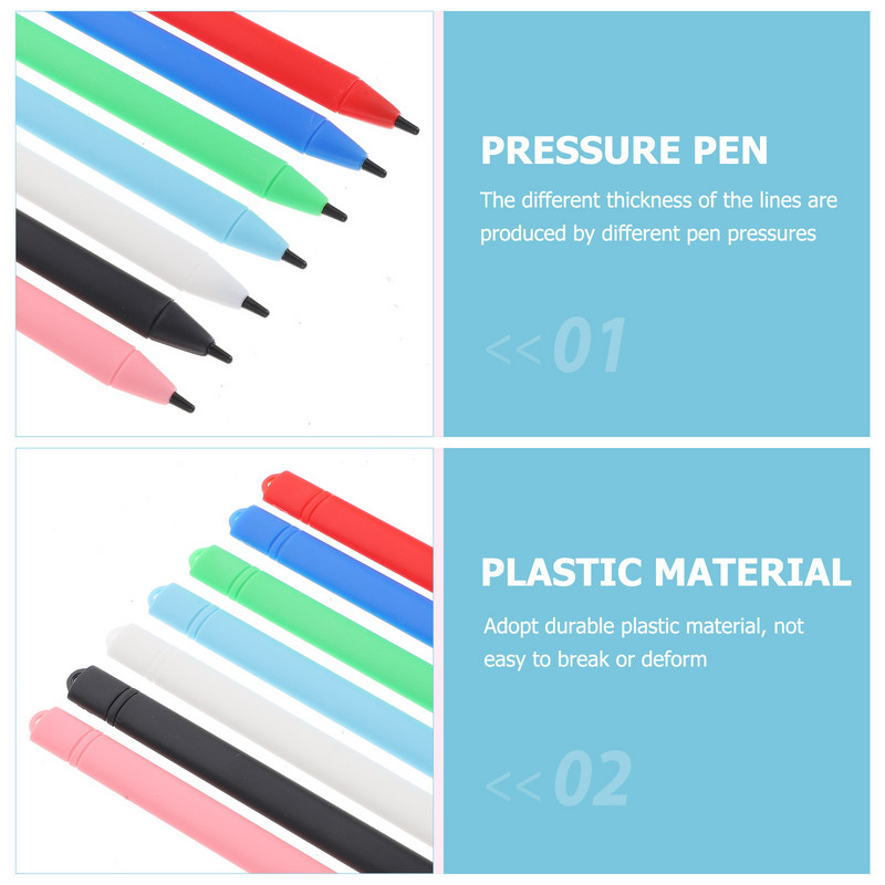 7 kom. Stylus Pen Tablet LCD ploča Stylus Stylus Pen 12 inčni Tablet Stylus Pen pribor za slikanje