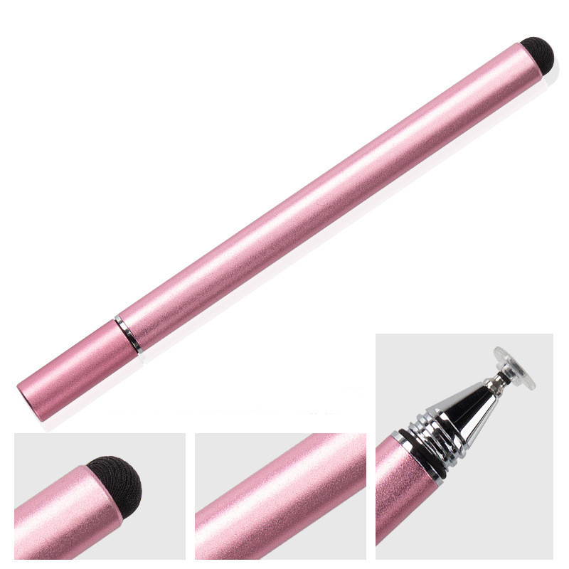 "Stylus Pen" skirtas "iPhone" Android planšetiniam kompiuteriui "Stylo" piešimo pieštukas 2in1 talpus ekranas "Caneta Touch" mobiliojo telefono išmaniojo rašiklio priedai