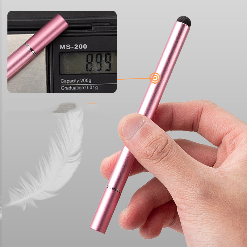 "Stylus Pen" skirtas "iPhone" Android planšetiniam kompiuteriui "Stylo" piešimo pieštukas 2in1 talpus ekranas "Caneta Touch" mobiliojo telefono išmaniojo rašiklio priedai