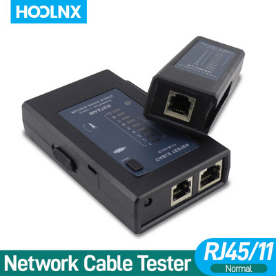 Hoolnx tīkla kabeļa testeris RJ45 testēšanas rīks RJ45 LAN Ethernet kabelim Cat6 Cat6a Cat5 Cat5e Cat7 un tālruņa kabelim RJ11 RJ12