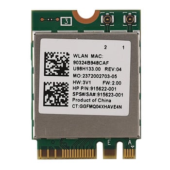 AC WIFI адаптер за RTL8822BE NGFF M.2 802.11Ac 2.4G/5GHz безжична Wifi карта+Bluetooth 4.1 FRU: 01AX711 01AX712 за Thinkpad