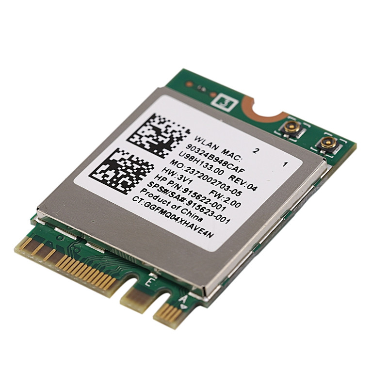 Kintamosios srovės WIFI adapteris, skirtas RTL8822BE NGFF M.2 802.11Ac 2,4G/5GHz belaidė Wi-Fi kortelė + Bluetooth 4.1 FRU: 01AX711 01AX712, skirta Thinkpad