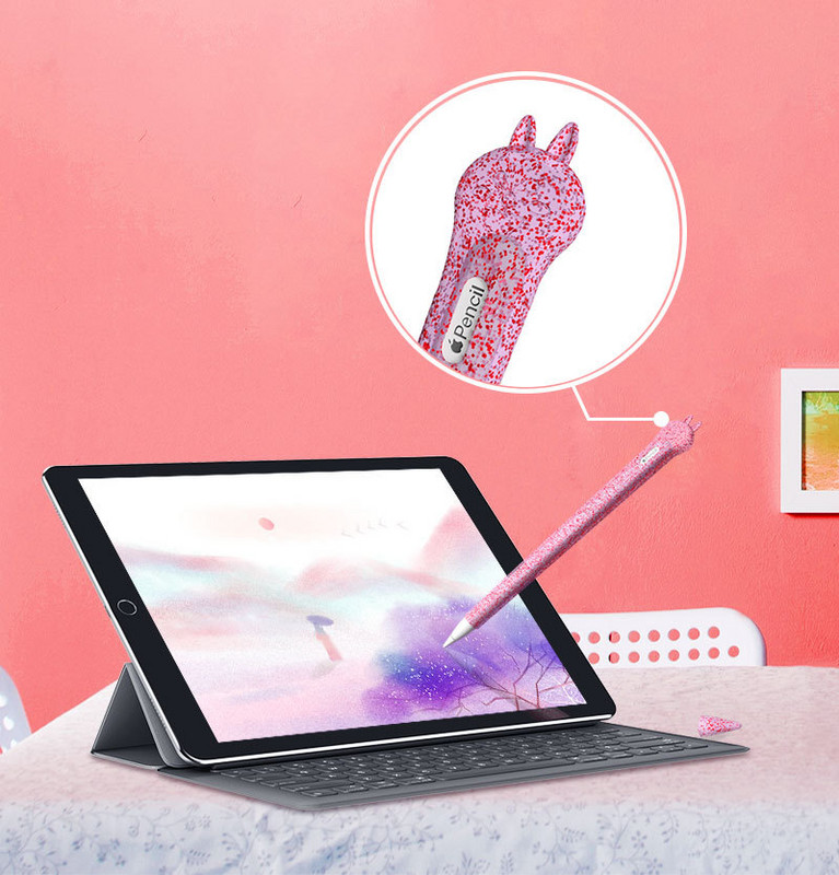 Mekana silikonska futrola za Apple Pencil 2 Case Pernica Tablet Touch Stylus Zaštitna navlaka Torbica Prijenosna