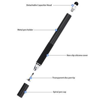 TISHRIC 2 σε 1 Universal Smart Stylus Pen Touch Pen για tablet Τηλέφωνο Android IOS Γραφίδα αφής για οθόνη αφής