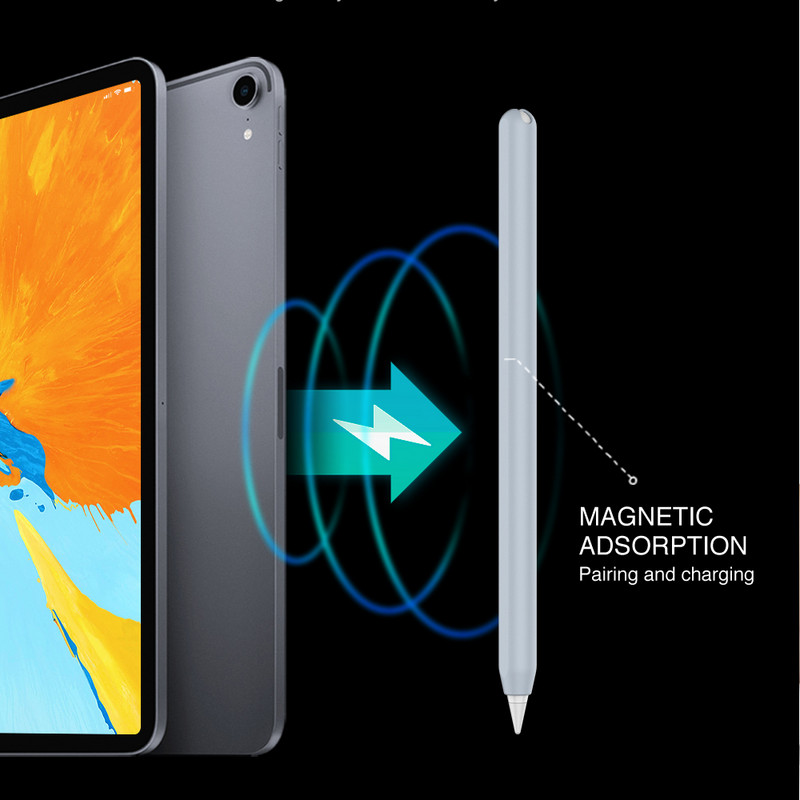 „Apple Pencil 2 Case“ pieštuko dėklas, skirtas „Apple 2nd Gen Tablet Touch Stylus Pen“ apsauginio dangtelio maišelis, nešiojamas minkštas silikoninis dėklas