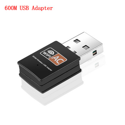Kebidu USB Wifi Adapter 600Mbps vezeték nélküli hálózati kártya Ethernet Antena Wifi vevő USB LAN AC Dual Band 2.4G 5GHz PC Dongle