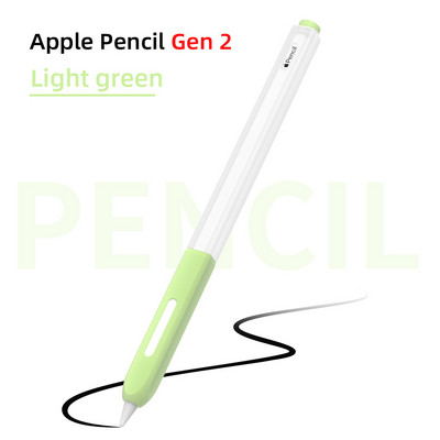 Za iPad pernica za Apple Pencil 2. generacija prozirna mekana silikonska zaštitna maska Dodaci za Apple Pencil 애플펜슬