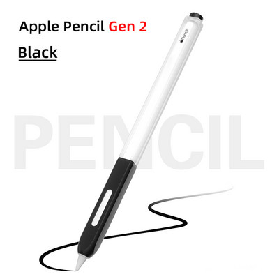 Za iPad pernica za Apple Pencil 2. generacija prozirna mekana silikonska zaštitna maska Dodaci za Apple Pencil 애플펜슬