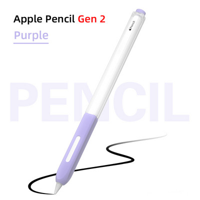 Za iPad pernica za Apple Pencil 2. generacija prozirna mekana silikonska zaštitna maska Dodaci za Apple Pencil 애플펜슬