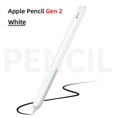 Za iPad pernica za Apple Pencil 2. generacija prozirna mekana silikonska zaštitna maska Dodaci za Apple Pencil 애플펜슬