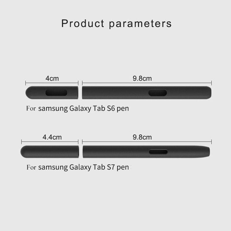 Za Samsung Galaxy Tab S6 Lite pernica Šarena maska za tablet S6Lite S7 S8 S Torba za olovke Neklizajuća zaštita Silikonski rukav