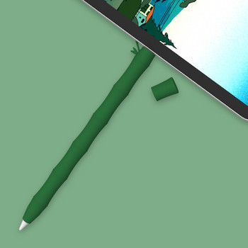 Калъф за молив за Apple Pencil 2-ро поколение Мек силиконов защитен капак за iPad Stylus Pen Case Аксесоари за iPad 애플펜슬 케이스
