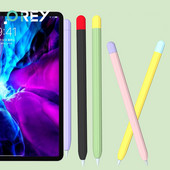 Apple Pencil 2 Case Pencil Case Apple 2nd Tablet Touch Stylus Pen Mīksts aizsargvāciņš Maciņš Pārnēsājams silikona futrālis