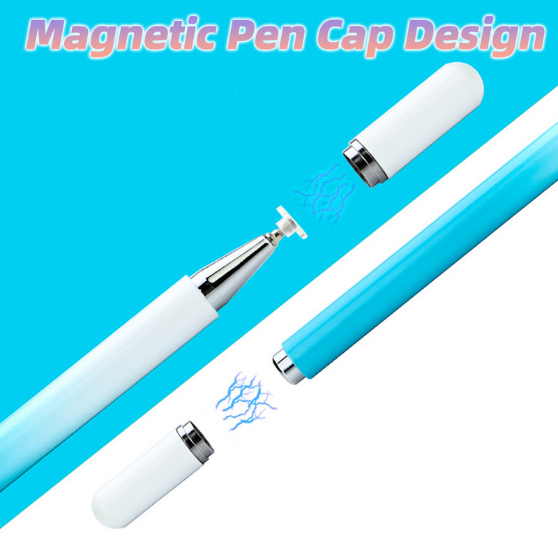 Magnetinis rašiklis planšetiniam kompiuteriui Android Touch Pen Universalus talpus jutiklinio ekrano rašiklio piešimo pieštukas, skirtas Ipad Samsung Xiaomi