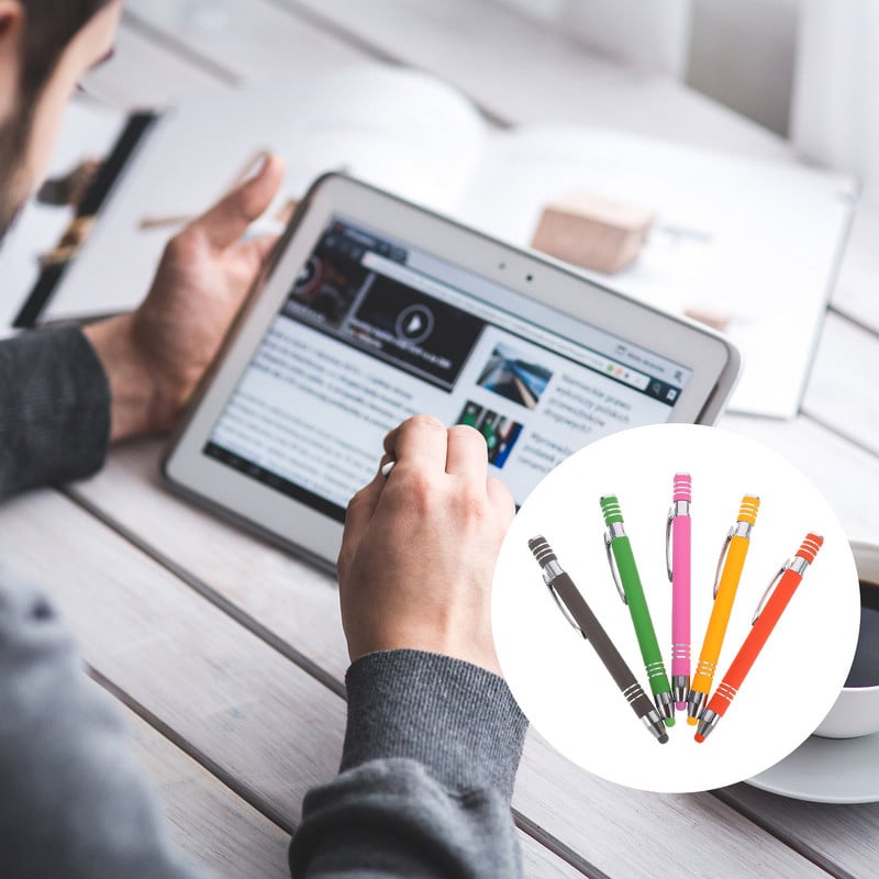 Olovka Stylus Digitalni zaslon osjetljiv na dodir Tablet Kemijska olovka Prijenosno računalo Mobilni Točak za pisanje Kapacitivno crtanje Fine električne olovke