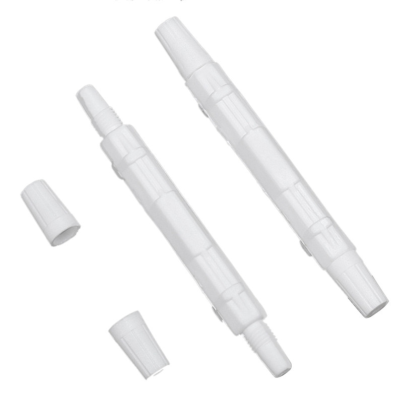 Μανίκια ματίσματος οπτικών ινών για 45mm- 60mm FTTH Θερμοσυρρικνόμενη προστατευτική θήκη μανικιών Λευκή 100PCS/ Συσκευασία