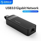 ORICO USB Ethernet adaptér USB 3.0 2.0 sieťová karta na USB RJ45 LAN pre Windows 7, 8, 8.1.10, Mac OS a Linux