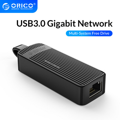 ORICO USB Ethernet adapteris USB 3.0 2.0 tīkla karte uz USB RJ45 Lan operētājsistēmai Windows7, 8, 8.1.10, Mac OS un Linux