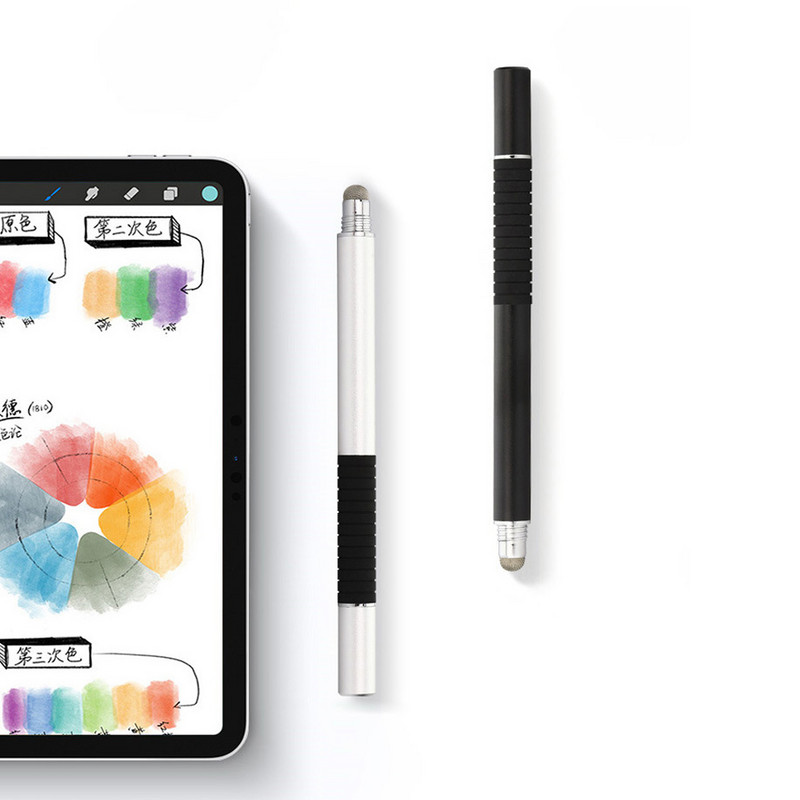 2 u 1 Stylus olovka za mobitel Tablet Kapacitivna dodirna olovka za Iphone Samsung Univerzalna Android telefonska olovka za crtanje zaslona